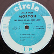 Jelly Roll Morton : The Saga Of Mr. Jelly Lord - Vol. VI (The Jazz Piano Soloist) (LP, Mono, RE)