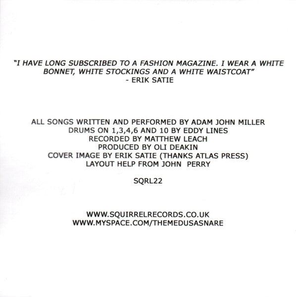 The Medusa Snare : Cinderella (CDr, Album)