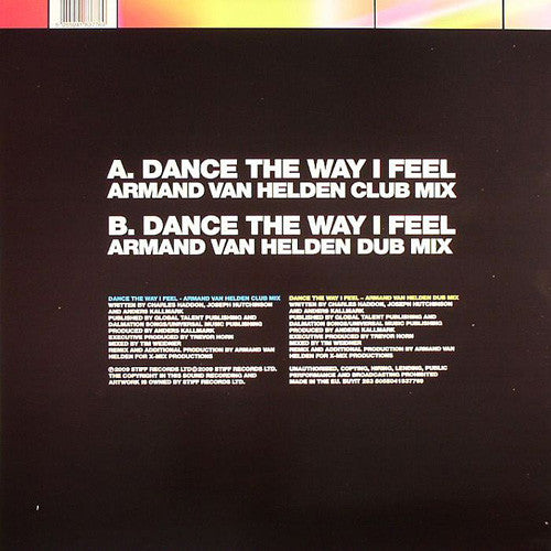 Ou Est Le Swimming Pool* : Dance The Way I Feel (12")