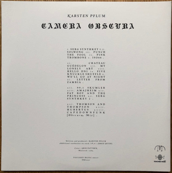 Karsten Pflum : Camera Obscura (2xLP, Album, Ltd, Gat)