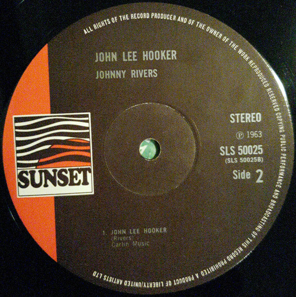 Johnny Rivers : John Lee Hooker (LP, Album)