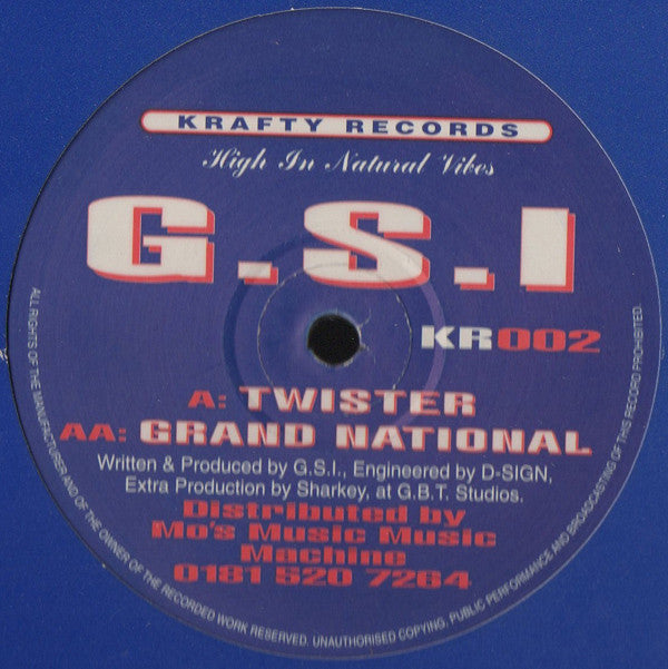 G.S.I* : Twister / Grand National (12")