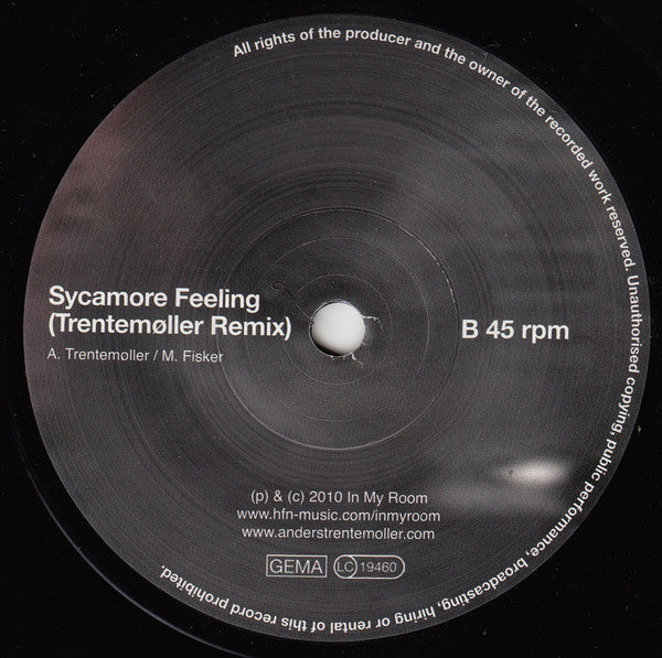 Trentemøller : Sycamore Feeling (7")