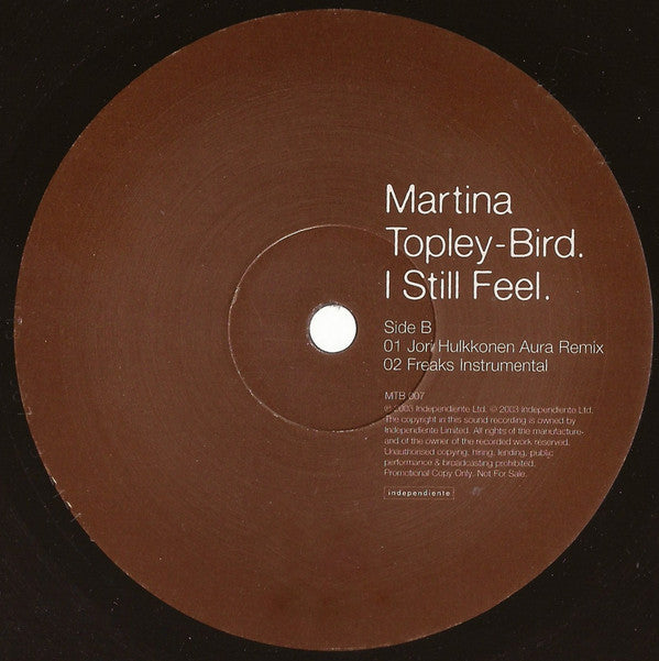 Martina Topley-Bird : I Still Feel (12", Promo)