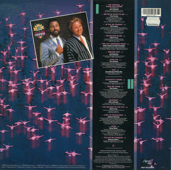 Various : The Best Of Miami Vice (LP, Comp)