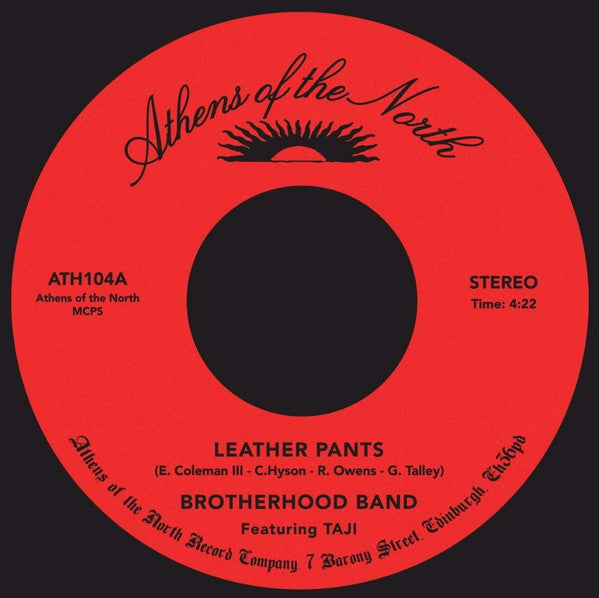 Brotherhood Band : Leather Pants / Nicci's Theme (7", Single, RE)