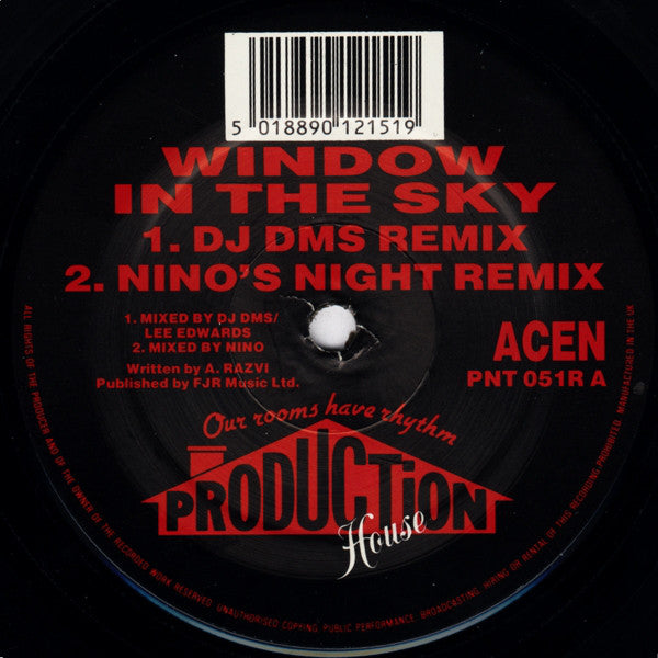 Acen : Window In The Sky (Remixes) (12")