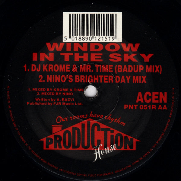 Acen : Window In The Sky (Remixes) (12")