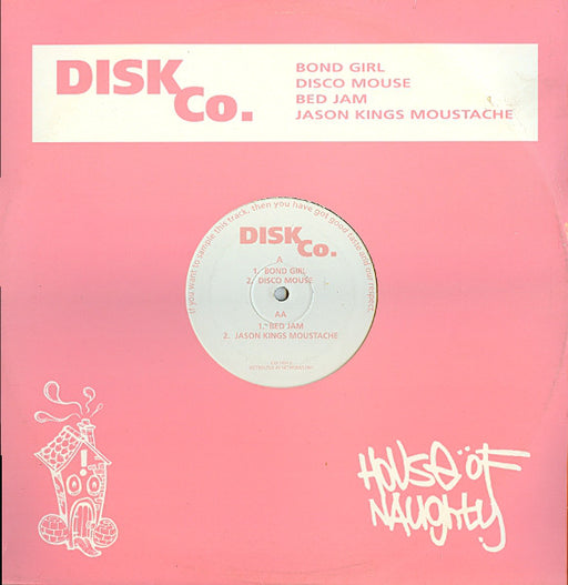 Disk Co. : Bond Girl / Disco Mouse / Bed Jam / Jason Kings Moustache (12")