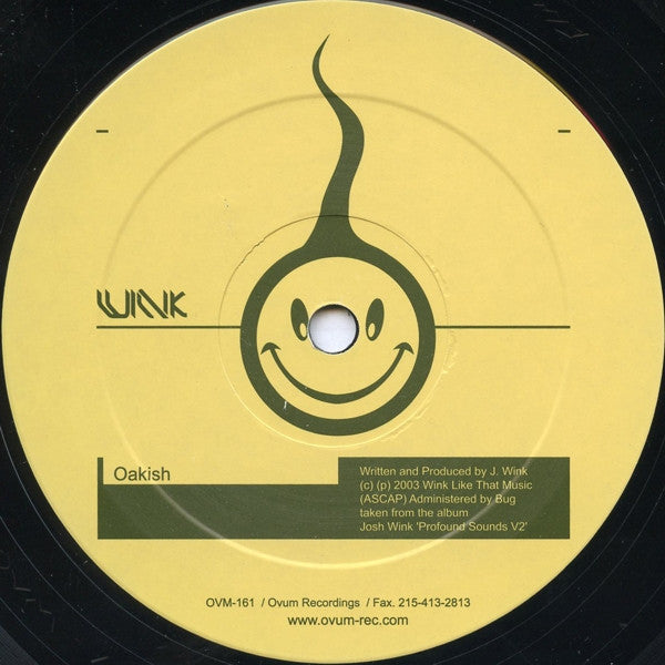 Wink* : Fill Me With Acid / Oakish (12")