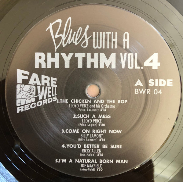 Various : Blues With A Rhythm Vol.4 Hey Hey Hey (10", Comp, Ltd)
