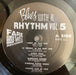 Various : Blues With A Rhythm Vol.5 Hoo Wee, Sweet Daddy! (10", Comp, Ltd)