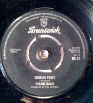 Tyrone Davis : Turning Point (7", Single)