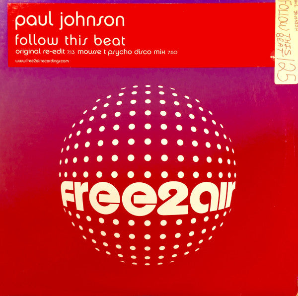 Paul Johnson : Follow This Beat (12")