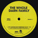 The Whole Darn Family : Seven Minutes Of Funk (12", RSD, Single, RE, RM)