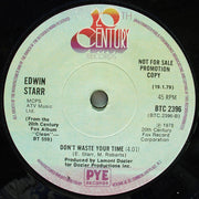 Edwin Starr : Contact / Don't Waste Your Time (7", Promo)