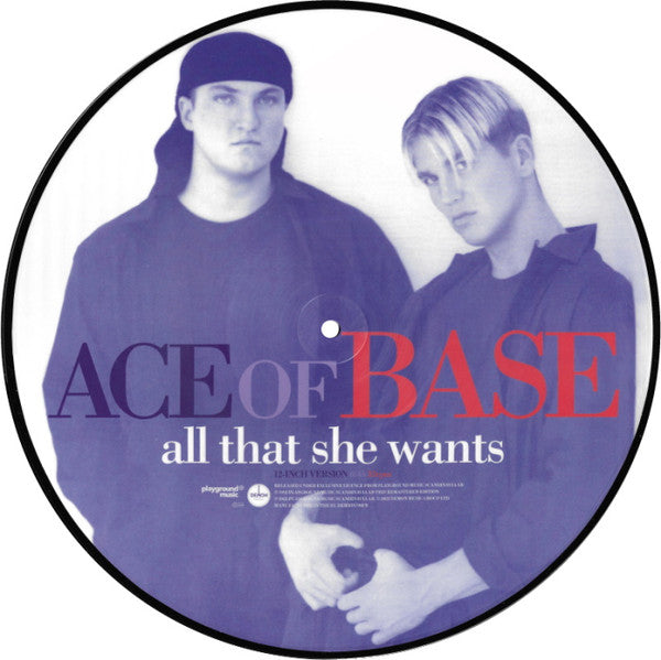 Ace Of Base : All That She Wants (12", RSD, Single, Pic)