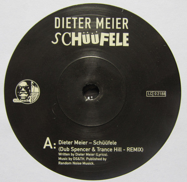 Dieter Meier / The Young Gods : Schüüfele / Did You Miss Me (Dub Spencer & Trance Hill Remixes) (7", RSD)