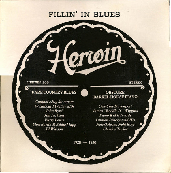 Various : Fillin' In Blues (LP, Comp)