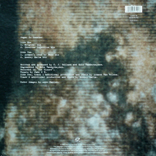 CJ Bolland : Sugar Is Sweeter (12")