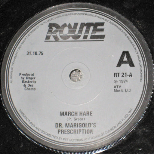 Dr. Marigold's Prescription : March Hare (7", Promo)