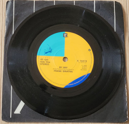 Frank Sinatra : My Way (7", RE, Str)