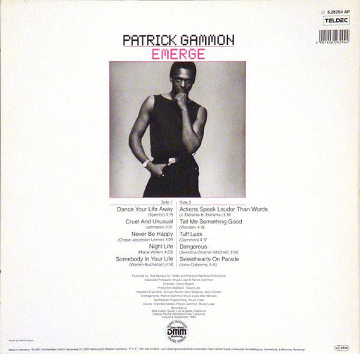 Patrick Gammon : Emerge (LP, Album)