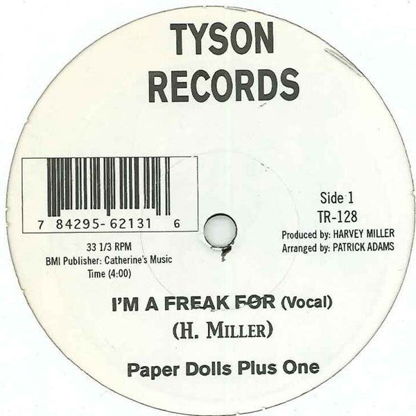 Paper Dolls Plus One : I'm A Freak For (12")