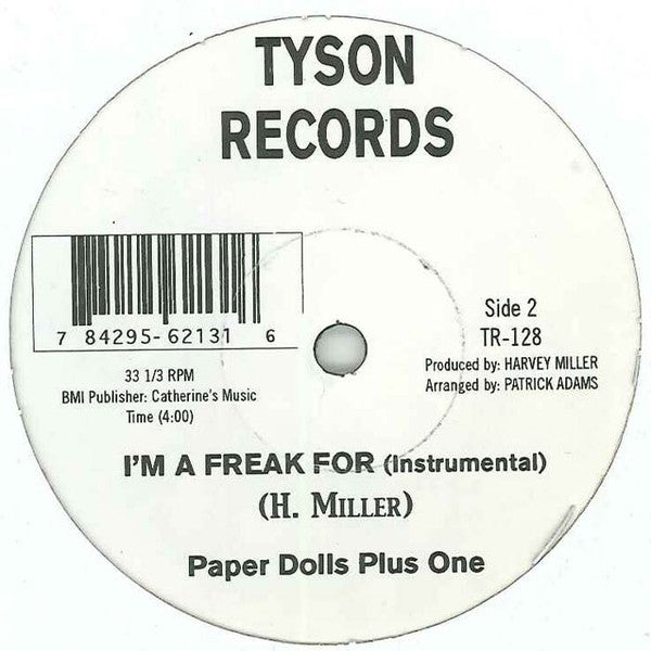 Paper Dolls Plus One : I'm A Freak For (12")