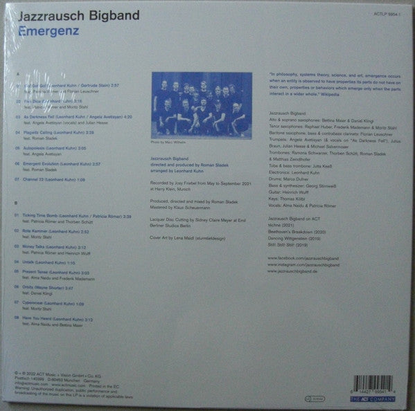 Jazzrausch Bigband : Emergenz (LP, Album, 180)