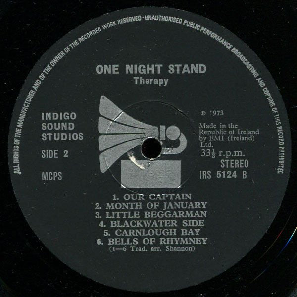 Therapy (7) : One Night Stand (LP, Album)