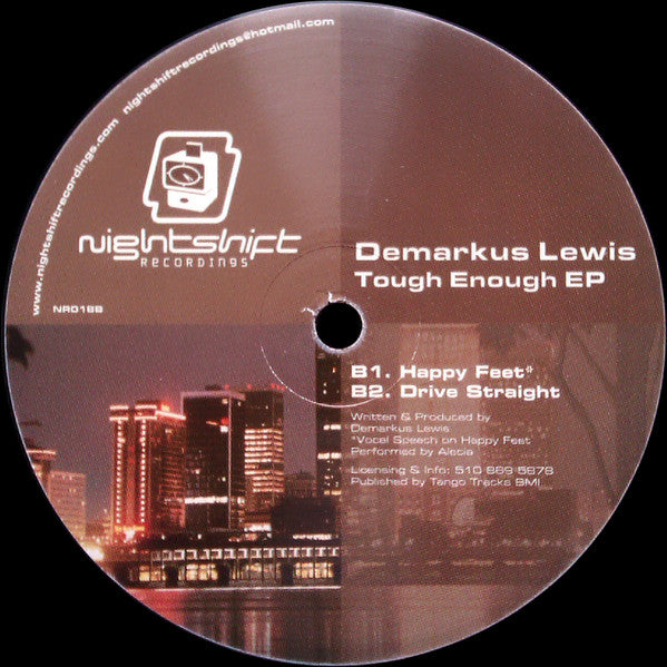 Demarkus Lewis : Tough Enough EP (12", EP)