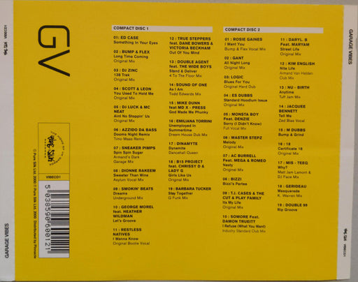 Frankie Foncett : Garage Vibes (2xCD, Mixed)