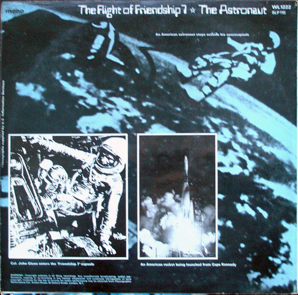 No Artist : The Flight Of Friendship 7 / The Astronaut (LP, Album, Mono, RE)