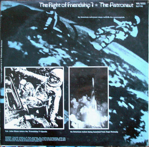 No Artist : The Flight Of Friendship 7 / The Astronaut (LP, Album, Mono, RE)