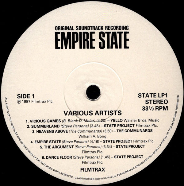 Various : Empire State (LP, Ltd + 12", Ltd)