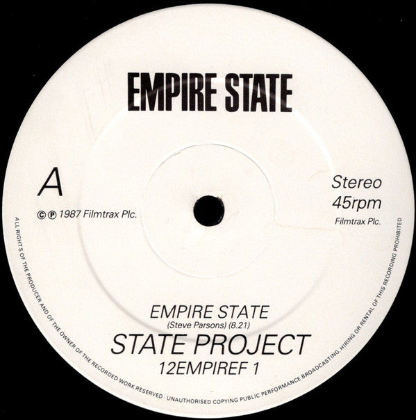 Various : Empire State (LP, Ltd + 12", Ltd)