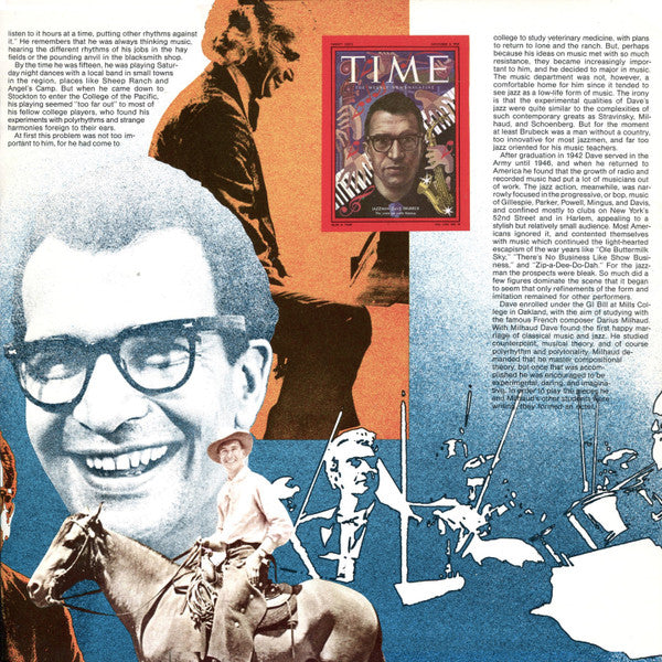The New Brubeck Quartet : A Cut Above ! (2xLP, Album, Ltd, Num, Blu)