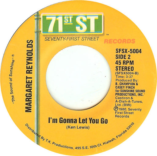 Margaret Reynolds & KC (4) : Take Me To The Moon (7")