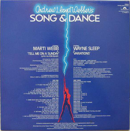 Andrew Lloyd Webber : Song & Dance (2xLP, Album)