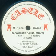 F. C. Judd, A.Inst.E.* : Background Sound Effects (7", EP)