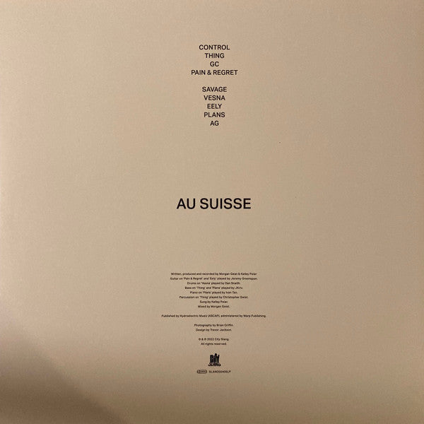 Au Suisse : Au Suisse (LP, Album, Ltd, Whi)