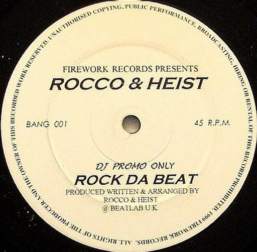 Rocco & Heist : Rock Da Beat / Jumpin' (12", Promo)