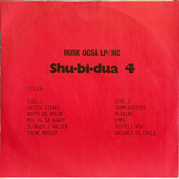 Shu•bi•dua* : Sommergryder / Vuffeli-Vov (7", Single)
