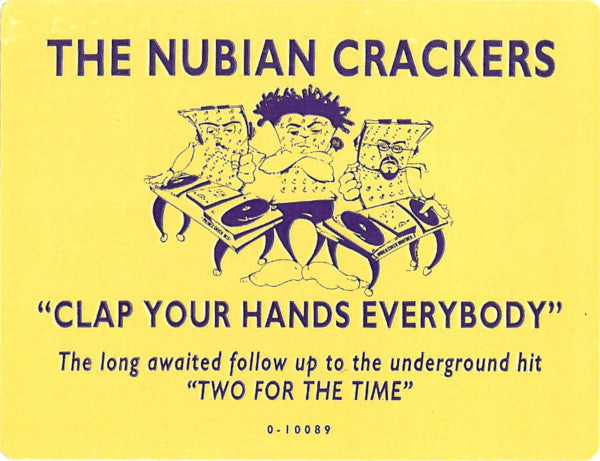 Nubian Crackers : Clap Your Hands Everybody (12")