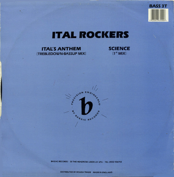 Ital Rockers : Ital's Anthem (12")