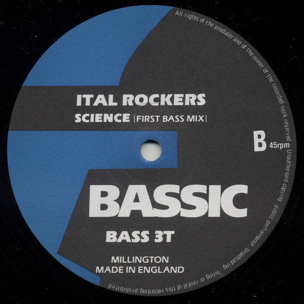 Ital Rockers : Ital's Anthem (12")