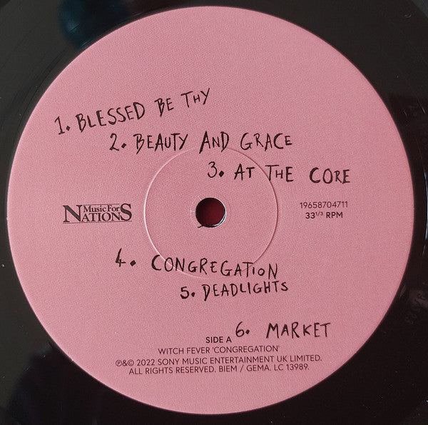 Witch Fever : Congregation (LP, Album)