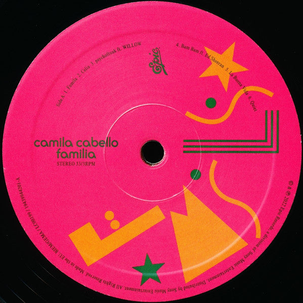 Camila Cabello : Familia (LP, Album)