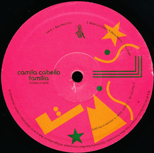 Camila Cabello : Familia (LP, Album)